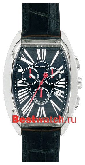 Часы Paco Rabanne Gent Leather Round PRH651_CA